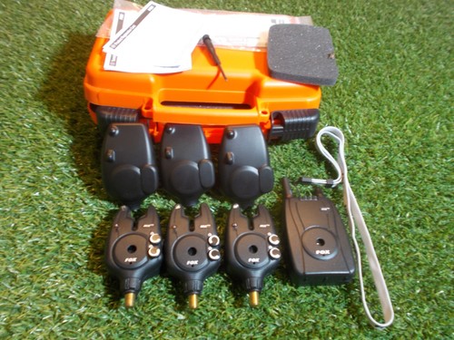 Fox mxr carp bite alarms - 3+1,