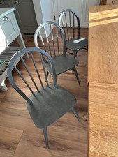 Ercol vintage dining chairs - ercol,