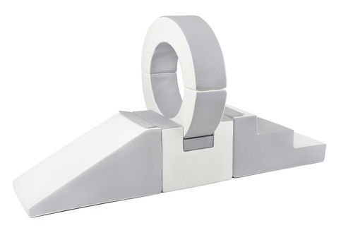 Hoop with step and slide - step,