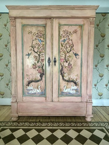 Antique painted french - antique,