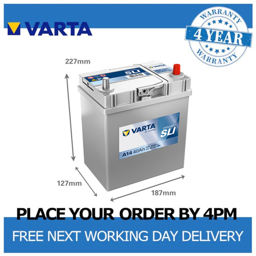 A14 car battery - car, 12v