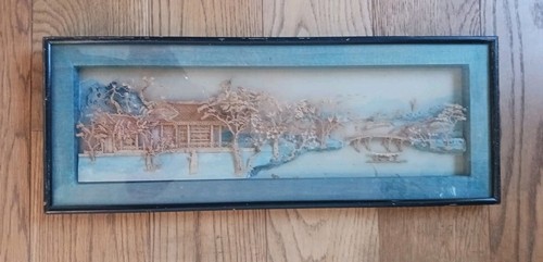 Antique framed and glazed - antique,