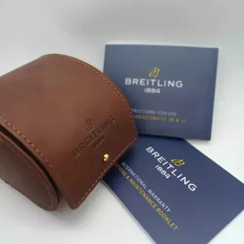 Breitling brown watch box - brown,