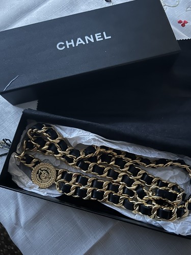 Chanel vintage gold and - chanel,