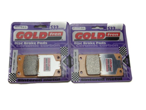 Goldfren s33 brake pads - s33, front