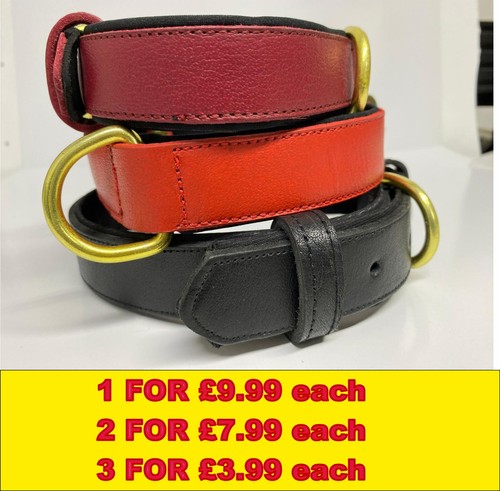 Real leather dog - real, soft