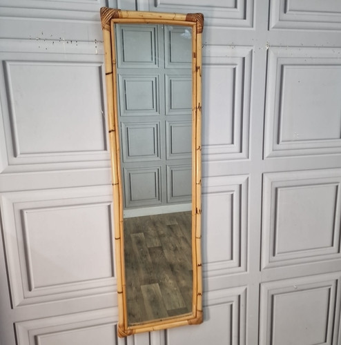 Vintage rattan wall - vintage,