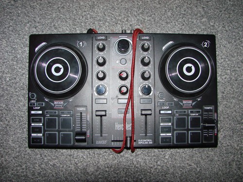 Hercules djcontrol with the - with,