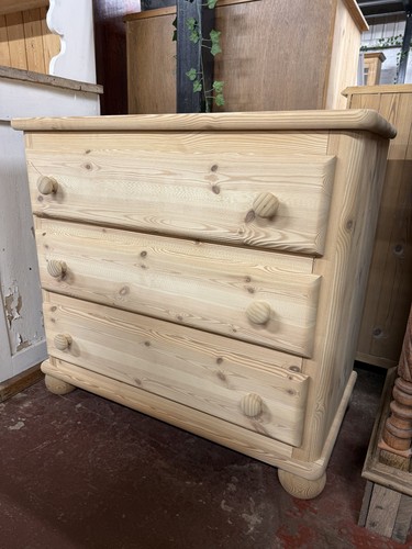 Stripped pine drawers - pine,
