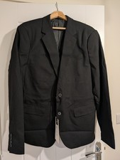 River Island Mens Black Slim