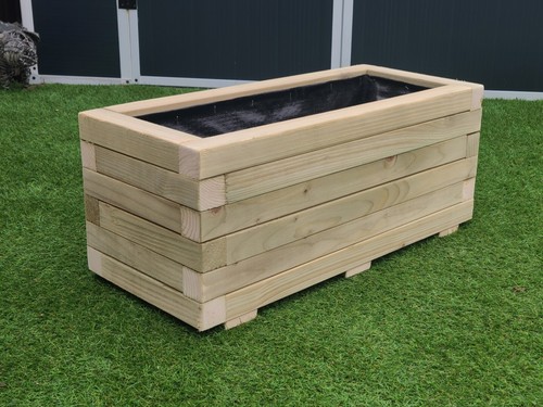 Rectangle wooden treated - rectangle,