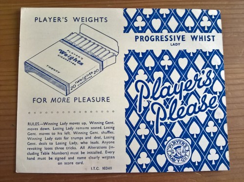 Players cigarettes advertising