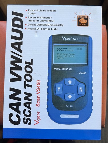 Vgate vs450 audi obd fault - vw/audi,