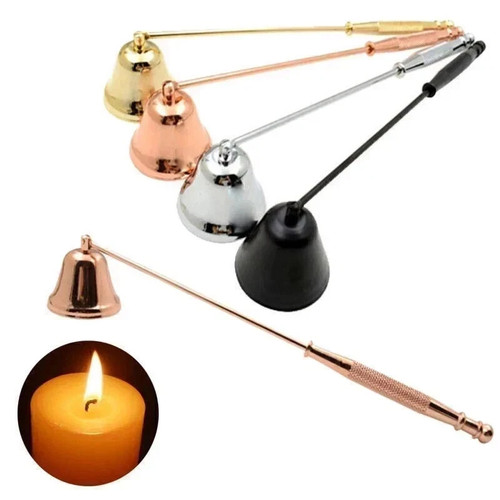 Stainless steel candle snuffer - steel,