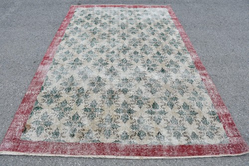 Vintage turkish large rug - turkish,