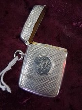 Silver Marked Vesta Case 