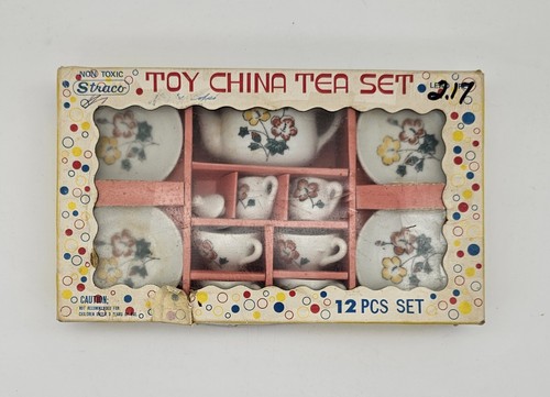 Vintage china tea set - tea, toy