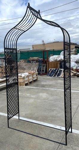 Wrought iron garden - iron, arch