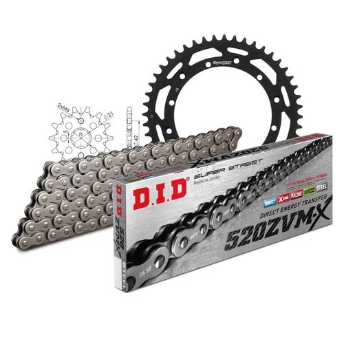 Did motorcycle chain set steel - did,