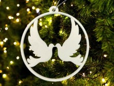 Home Alone Inspired Turtle Doves Bauble – Friendship Xmas Tree Gift Decoration