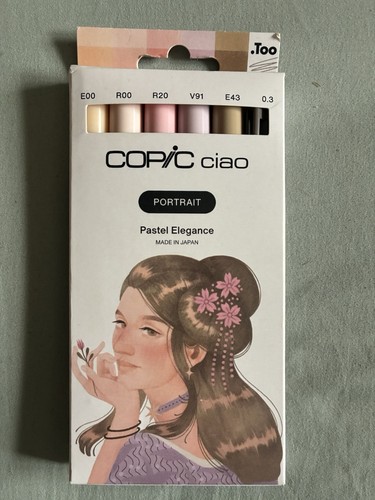 Copic ciao marker - ciao, portrait