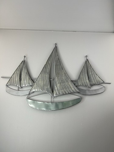 Sailing ship wall art - , metal