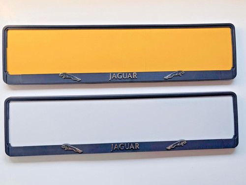 Jaguar number plate holder - jaguar,