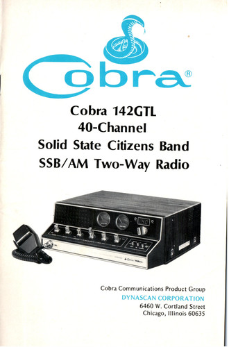 Cobra 142gtl channel - 142gtl, 40