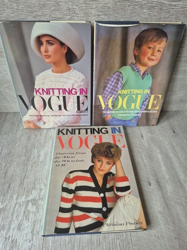 Vogue knitting pattern - 3,