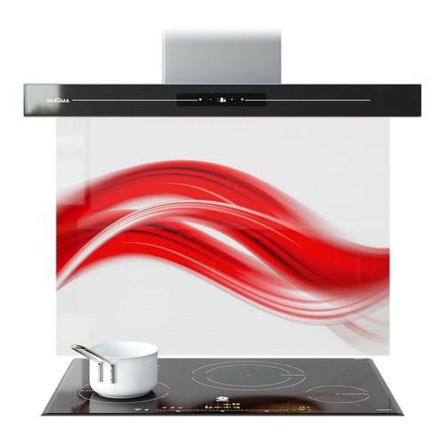 Kitchen glass splashback - kitchen,