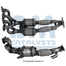 Catalytic Converter Type Approved + Fit Kit BM92040H + FK92040B BM Cats Front