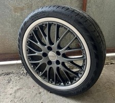 4 X GENUINE BBS AUDI 18" 5X112 ALLOY WHEELS WITH TYRES - Fully Refurbished