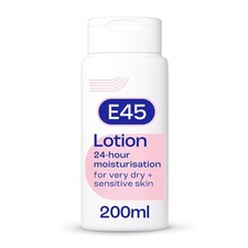 E45 Daily Moisturiser Lotion Pump For Dry & Sensitive Skin Dermatological 200ml