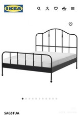 Ikea Sagstua King Bed Frame In