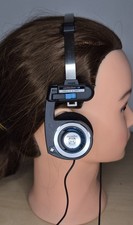 Koss - Headphone Portapro Wired On-Ear - Black & Silver Excellent Condition 