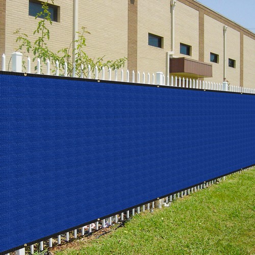 14ft blue privacy fence screen - 14ft,