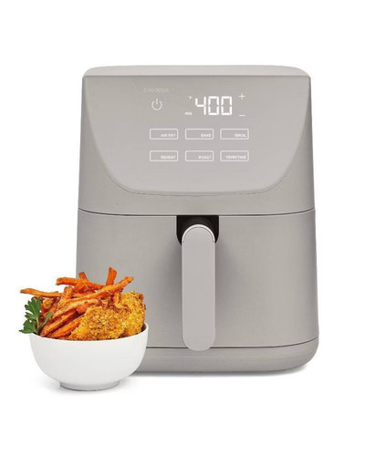 Cruxgg 6qt air fryer - 6qt, gray