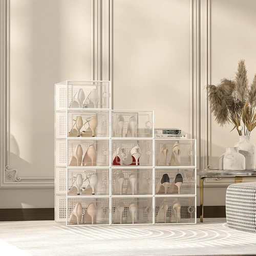 Stackable foldable boxes - 12,