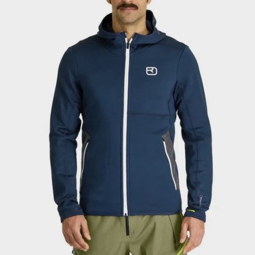 Ortovox hoodie mens blue - hoodie,