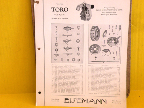 Eisemann flywheel magneto - eisemann,