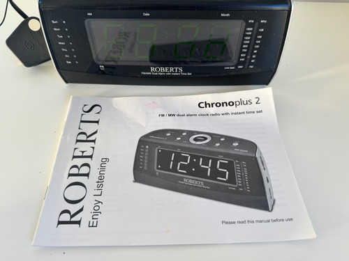 Roberts radio alarm - alarm, with