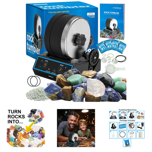 Rock tumbler kit 6lb - tumbler,
