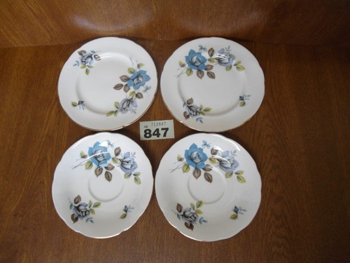 Side plates saucers tea - 2,