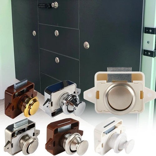 Latch knob push - push, button