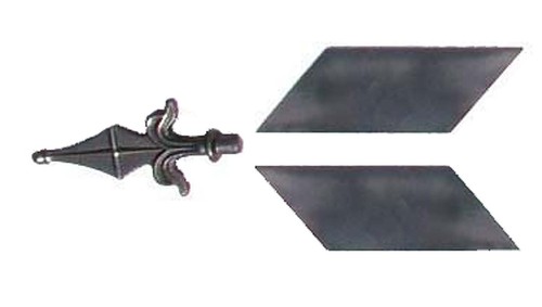 Steel weathervane arrow - a,