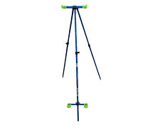 2 Rod Telescopic Beach Sea Fishing Tripod Glow Cups & Heads. Powder Coated.