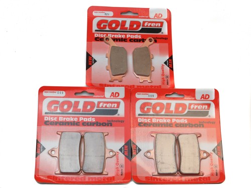 Brake pads front - pads, rear