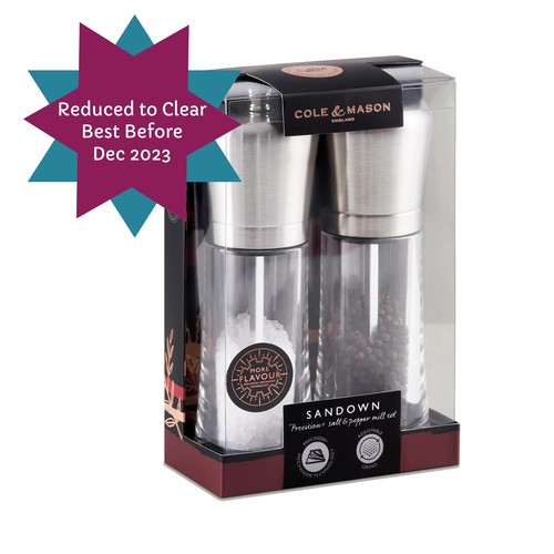 Clearance salt pepper mill - clearance,
