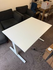 Herman Miller Nevi Sit Stand Desk - White - £180 CASH - (Or Delivery in London!)