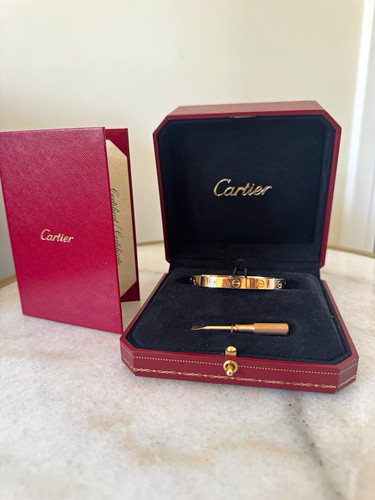 Cartier love bracelet - love, 18ct